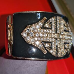 Iman Jeweled Cuff Bracelet